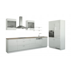 Küchenzeile ohne Elektrogeräte  Frankfurt ¦ weiß Küchen-online > Küchenblöcke ohne E-Geräte - Höffner Weiß