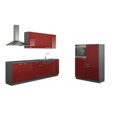 Küchenzeile ohne Elektrogeräten  Chemnitz ¦ rot Küchen-online > Küchenblöcke ohne E-Geräte - Höffner Rot
